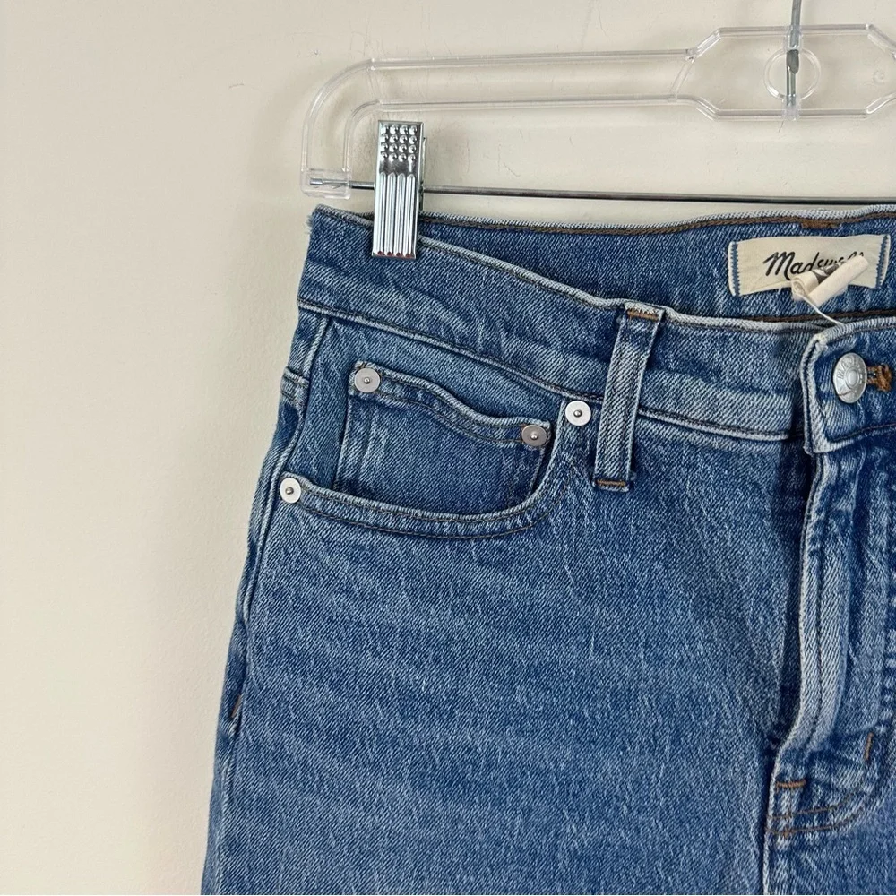 Madewell Distressed Mid Rise Perfect Vintage Jean Medium Wash Size 26 Women's